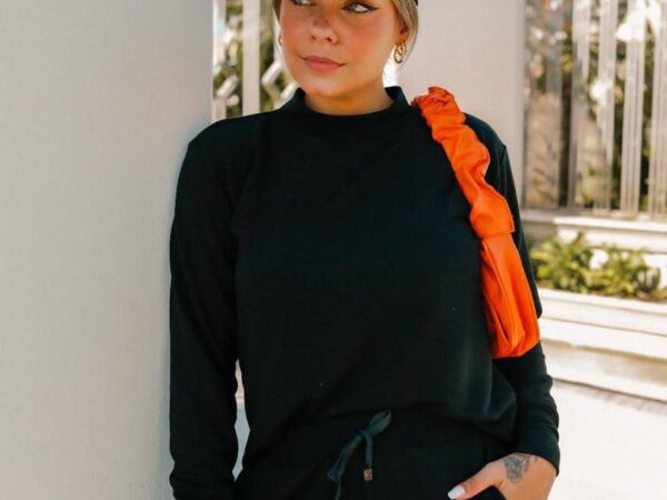 Conjunto Comfy Preta